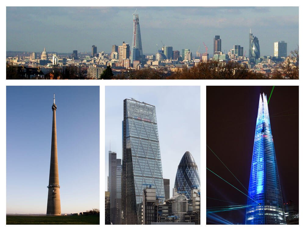 Shard vs Cheesegrater the 5 tallest buildings in the UK Showtime